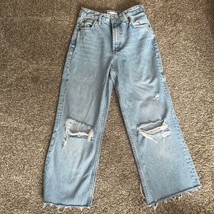 Zara mom jeans